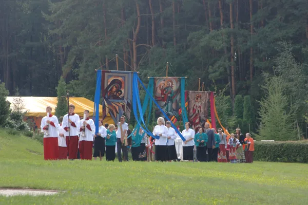 Procesijų dalyviai