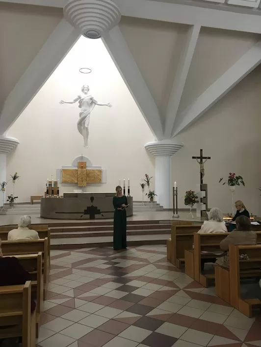 2018. Sakralinės muzikos koncertas. Ieva Filipkauskaitė